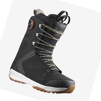 Salomon DIALOGUE LACE SJ BOA Lyziarky Panske Čierne Biele | SK 2752XYU